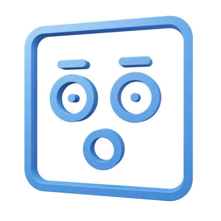 Emoji extraño  3D Icon