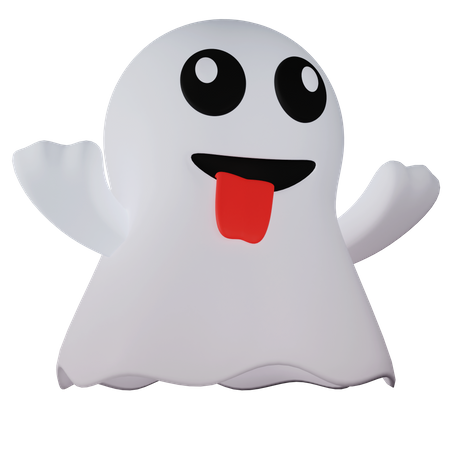 Emoji Fantasma  3D Icon