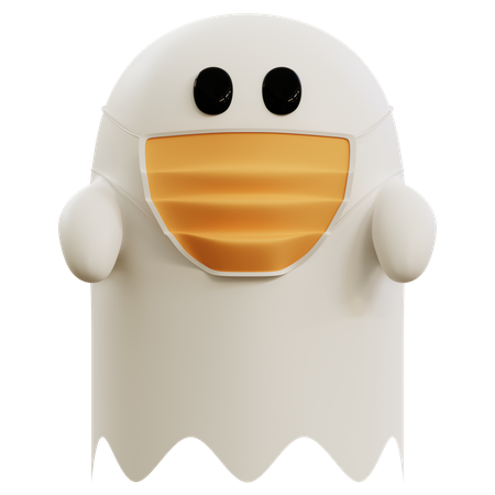 El fantasma emoji tiene gripe  3D Icon