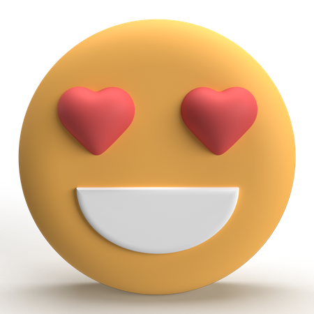 Emoji sorridente feliz  3D Icon