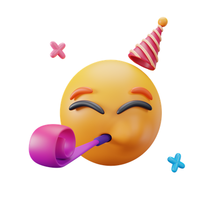 Festa emoji  3D Icon