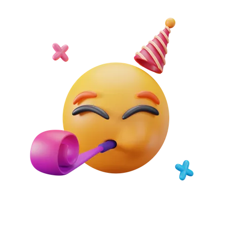 Festa emoji  3D Icon