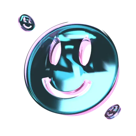 Forma abstrata emoji  3D Icon