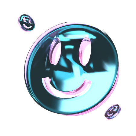 Forme abstraite emoji  3D Icon