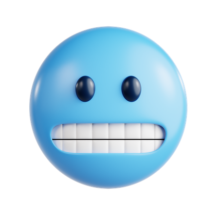 Emoji frio  3D Icon