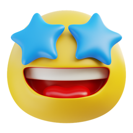 Emoji estrellado  3D Icon