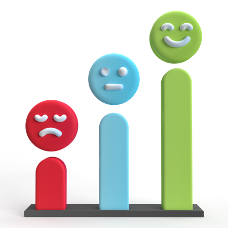 Gráfico de emoji  3D Icon