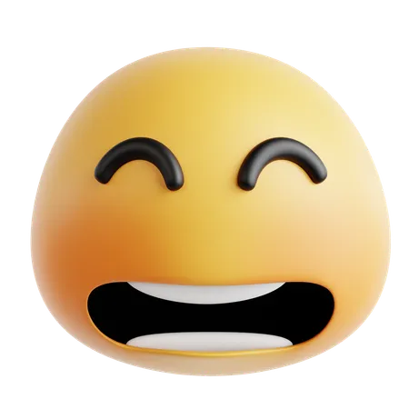 Emoji Happy  3D Icon