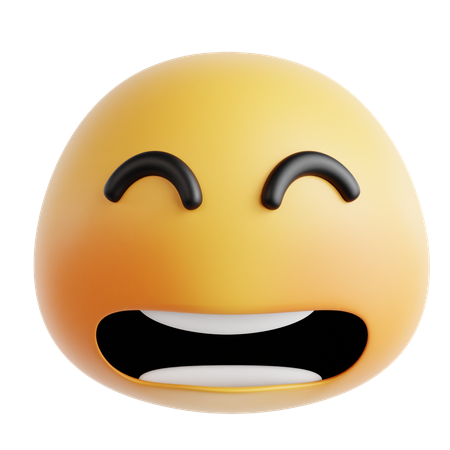 Emoji Happy  3D Icon