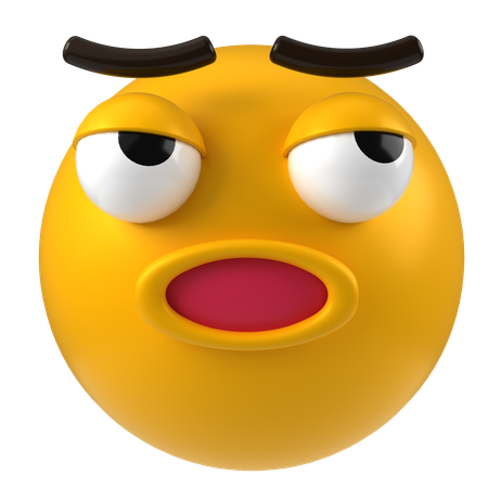 Ignorando emoji  3D Icon