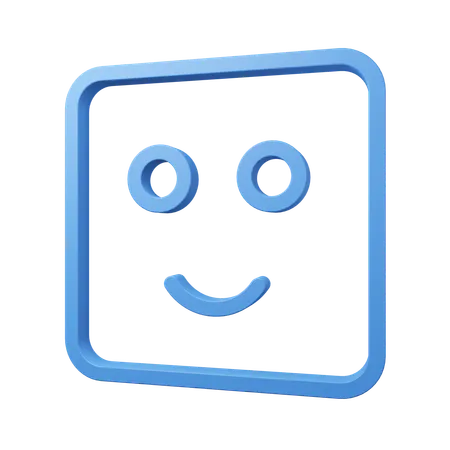 Emoji-Lächeln  3D Icon