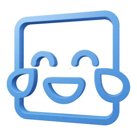 Lachendes Emoji  3D Icon