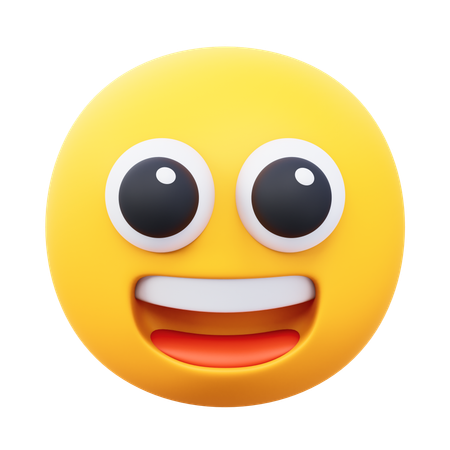 Emoji Laugh  3D Icon