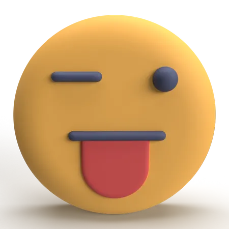 Emoji maluco  3D Icon