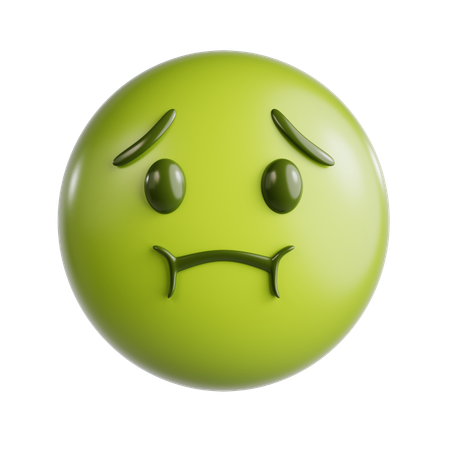 Emoji malade  3D Icon