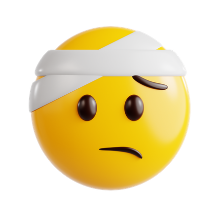 Emoji malade  3D Icon