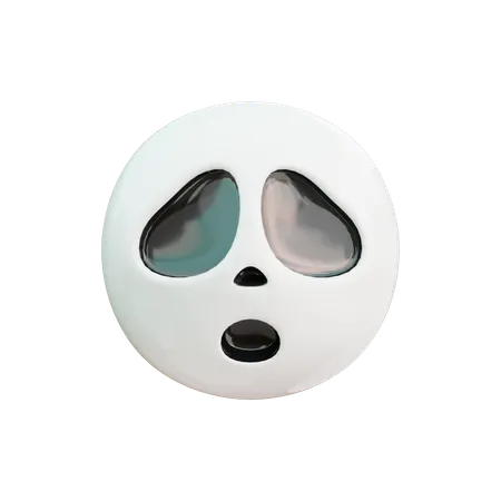 Emoji de máscara de Halloween  3D Icon