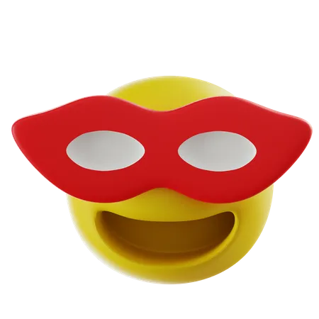 Emoji Mask  3D Icon