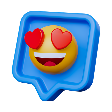 Emoji Notification  3D Icon