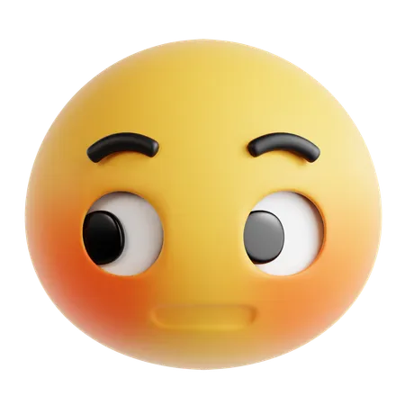 Emoji oeil de côté  3D Icon