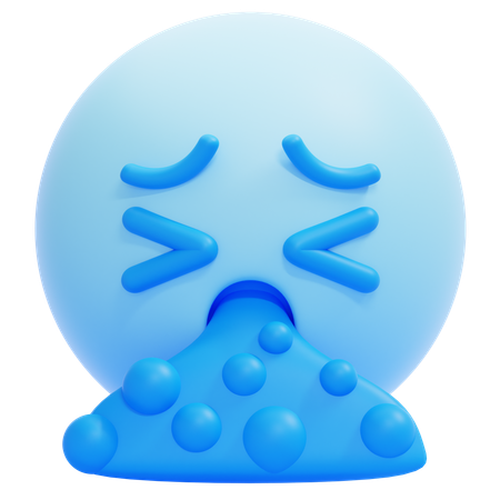 Emoji pour vomir  3D Icon