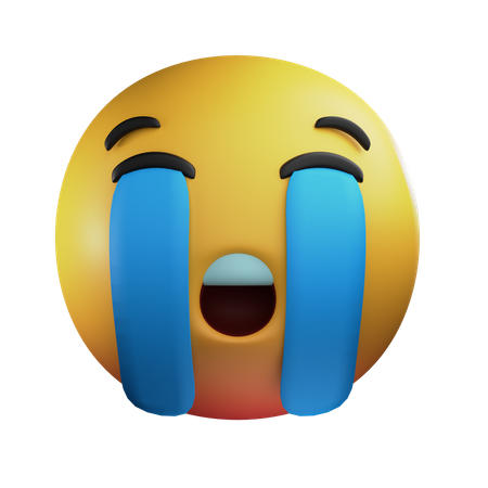 Emoji qui pleure  3D Icon