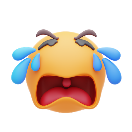 Emoji qui pleure  3D Icon