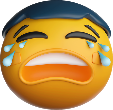 Emoji qui pleure  3D Icon