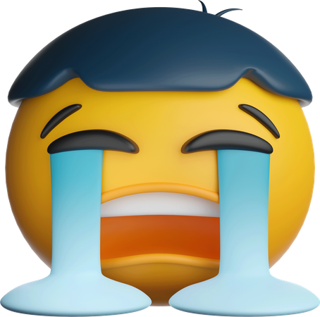 Emoji qui pleure  3D Icon
