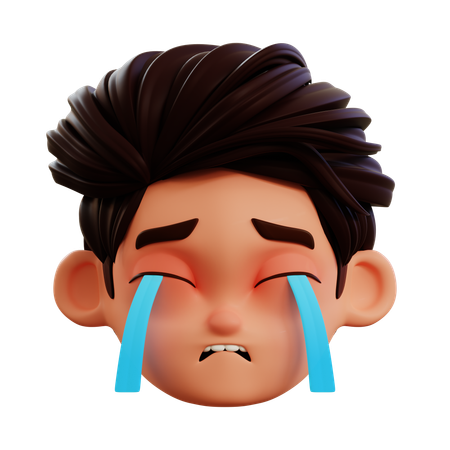 Emoji qui pleure  3D Icon