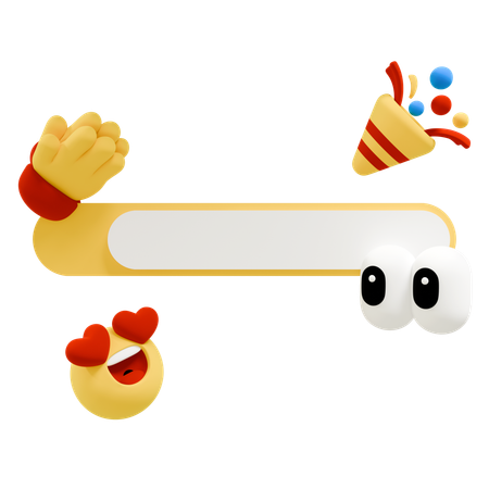 이모티콘 반응  3D Icon