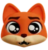 emoji renard triste