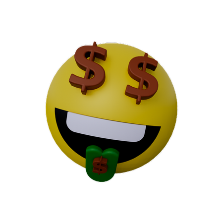 Emojis ricos  3D Icon