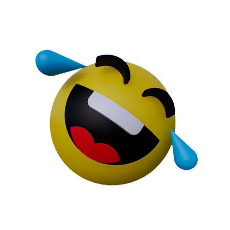 Emoji riendo con lágrimas  3D Icon