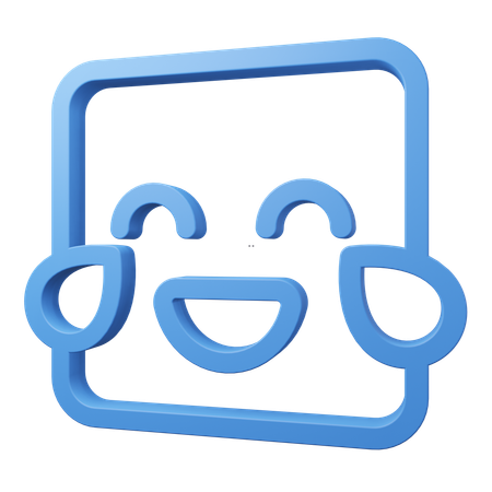 Emoji rindo  3D Icon