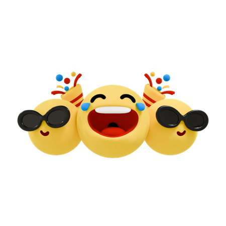 Emoji risonho  3D Icon