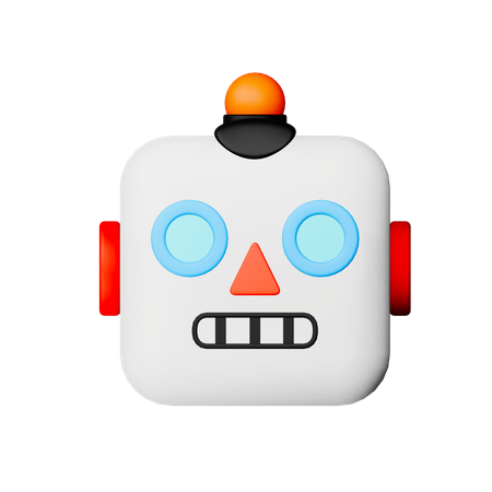 Emoji de robô  3D Icon