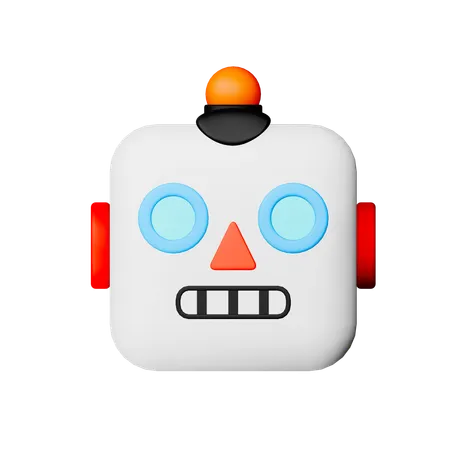 Emoji de robô  3D Icon