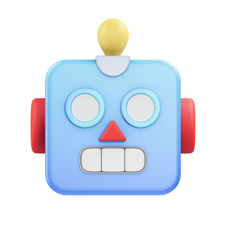 Emoji de robô  3D Icon