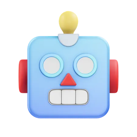 Emoji de robô  3D Icon