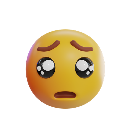 Emoji rogando  3D Icon