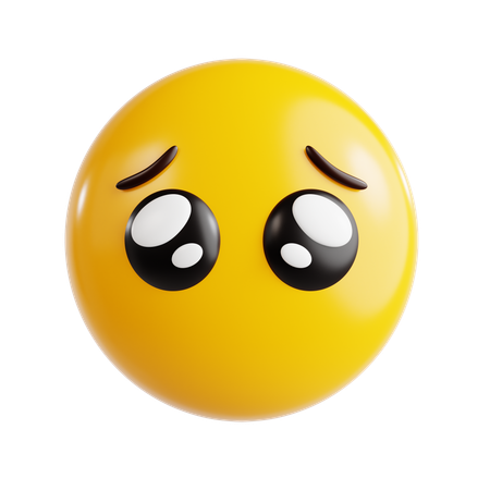 Emoji rogando  3D Icon
