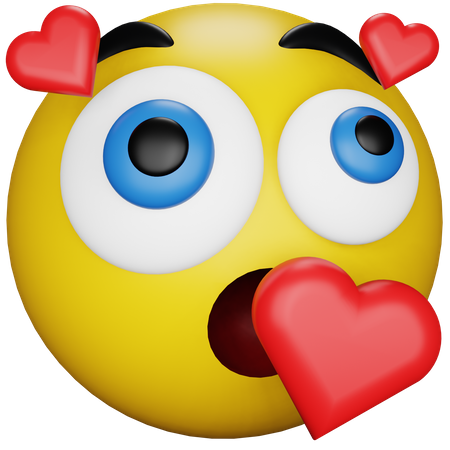 Emoji romantique  3D Icon