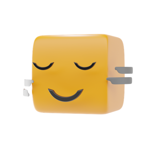 Emoji moviendo la cabeza  3D Icon