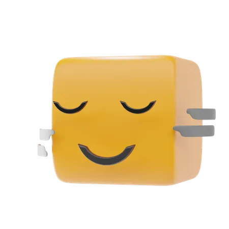 Emoji moviendo la cabeza  3D Icon