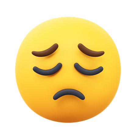 Emoji Sad  3D Icon