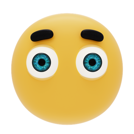 Emoji sans bouche  3D Icon