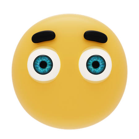 Emoji sin boca  3D Icon