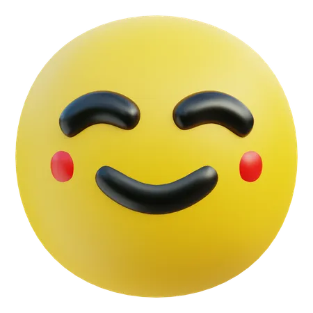 Emoji Smile  3D Icon