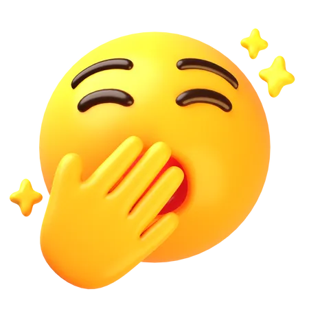 Emoji sonolento  3D Icon